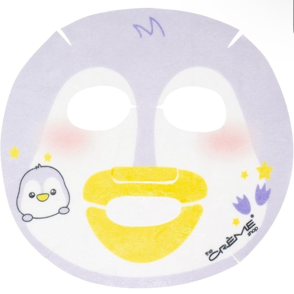 The Crème Shop – “Drink Up, Skin!” Animated Penguin Face Mask (Set of 3) – NIB - Picture 3 of 7